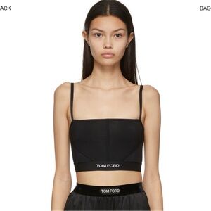 Tom Ford Elegant Black Bralette